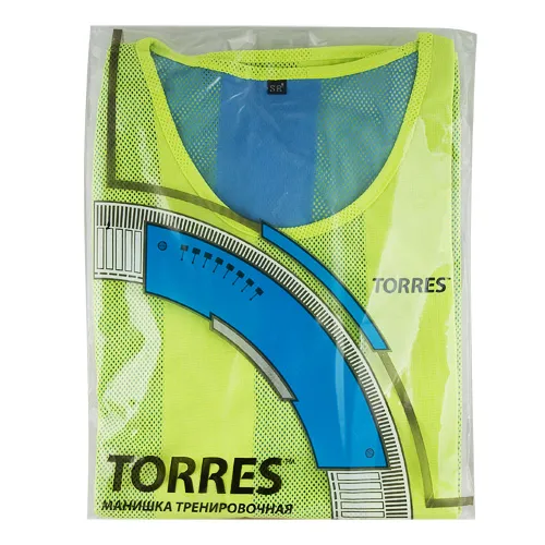 Манишка детская TORRES двухсторонняя, TR11950Y/B, р.Jr, тренировочная, полиэстер, жёлт-синий за 1&nbsp;026.80 ₽ в Нижнем Тагиле