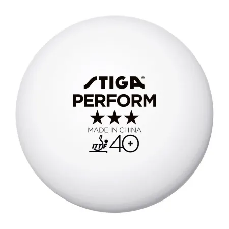 Мяч для наст. тенниса Stiga Perform 3***, 40+, 1113-2110-06, пластик, ITTF Appr., уп.6 шт, бел за 2&nbsp;121.60 ₽ купить в Нижнем Тагиле
