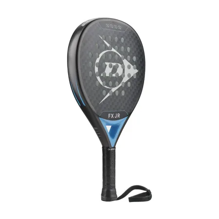 Ракетка для падела Dunlop FX Jr, 10370738, для юниоров, гибрид, графит, черно-голубой за 11&nbsp;019.40 ₽ купить в Нижнем Тагиле
