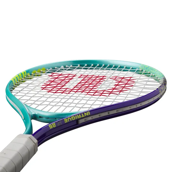 Ракетка б/т дет. Wilson Intrigue Jr 25, WR180310U, для детей 9-10лет, алюминий,со струн., бирюз-фиол за 5&nbsp;271.70 ₽ в Нижнем Тагиле