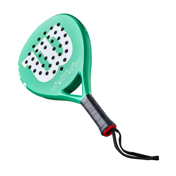 Ракетка для падела WILSON Blade Jr  V4 Padel, WR213811U0, для начин-х, стекловолокно, зеленый за 14&nbsp;934.50 ₽ в Нижнем Тагиле