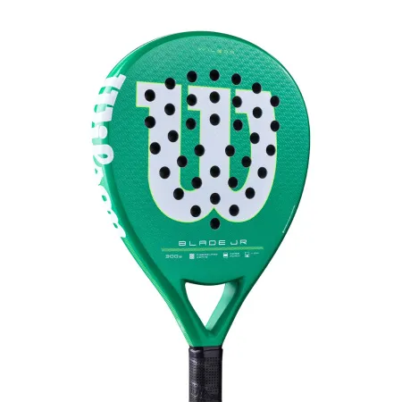 Ракетка для падела WILSON Blade Jr  V4 Padel, WR213811U0, для начин-х, стекловолокно, зеленый за 14&nbsp;934.50 ₽ купить в Нижнем Тагиле