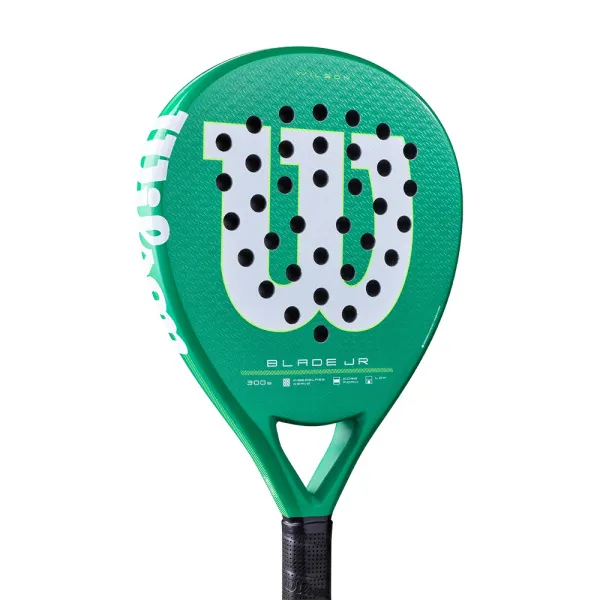 Ракетка для падела WILSON Blade Jr  V4 Padel, WR213811U0, для начин-х, стекловолокно, зеленый за 14&nbsp;934.50 ₽ в Нижнем Тагиле