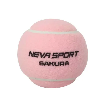 Мяч для падела NS Sakura, UAA2, уп.3 шт, сукно, нат.резина, розовый за 824.50 ₽ купить в Нижнем Тагиле