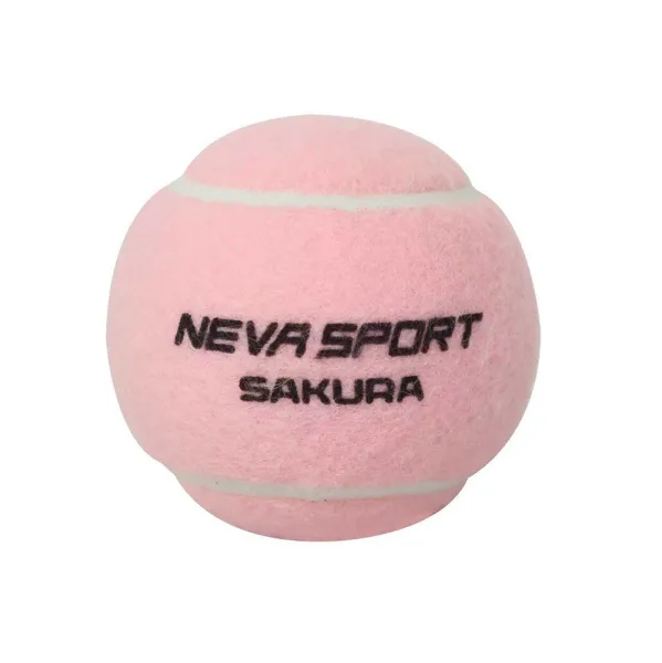 Мяч для падела NS Sakura, UAA2, уп.3 шт, сукно, нат.резина, розовый за 824.50 ₽ в Нижнем Тагиле