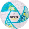 Мяч футб. TORRES Junior-5, F323805, р.5,глянц.ПУ,4 сл,32 п, руч.сш,бел-бирюзовый за 2&nbsp;070.60 ₽ купить в Нижнем Тагиле