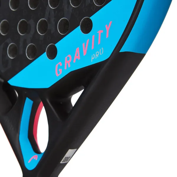 Ракетка для падела HEAD Gravity Pro 2022, 228162,для продв.игр., карбон, стекловолокно,черн-сине-роз за 16&nbsp;138.10 ₽ в Нижнем Тагиле