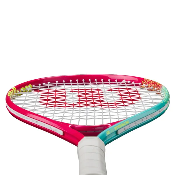 Ракетка б/т дет. Wilson Intrigue Jr 21, WR180510U, для дет.5-6лет, алюминий,со струн.,розово-бирюзов за 5&nbsp;271.70 ₽ в Нижнем Тагиле