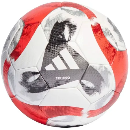 Мяч футб. ADIDAS Tiro Pro HT2428, р.5, FIFA Pro, 32 пан., ПУ, термосшивка, бело-красный за 13&nbsp;591.50 ₽ купить в Нижнем Тагиле