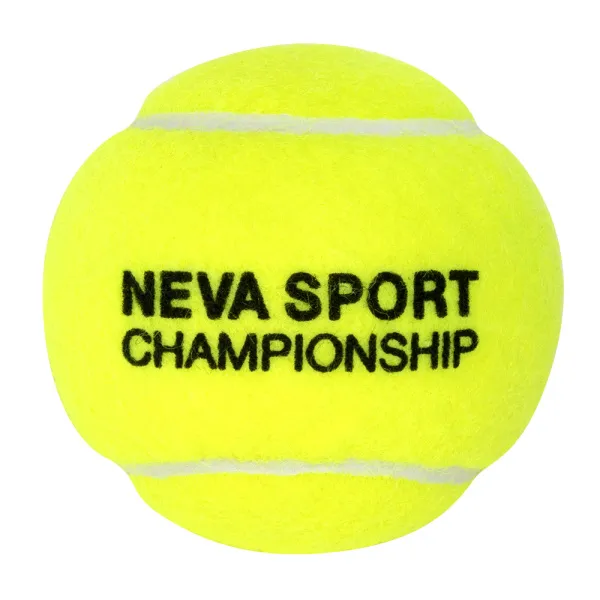 Мяч теннисный NS Championship 3B, 124001, уп.3шт, сукно, нат.резина, желтый за 646 ₽ в Нижнем Тагиле