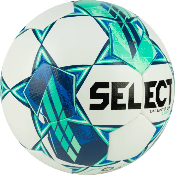 Мяч футб. SELECT Talento DB Light V23, 0775860004, р.5, 32п, ПУ, гибрид.сш, бело-зеленый за 5&nbsp;531.80 ₽ в Нижнем Тагиле