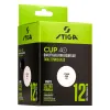 Мяч для наст. тенниса Stiga Cup ABS, 1110-2510-12, диам.40+мм, пластик, упак. 12 шт, белый за 1&nbsp;774.80 ₽ купить в Нижнем Тагиле