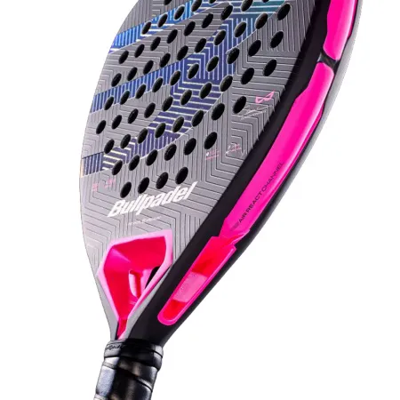 Ракетка для падела BULLPADEL Wonder 27, 497250, для продв.игроков, стекловолокно, карбон, черно-роз за 42&nbsp;969.20 ₽ купить в Нижнем Тагиле