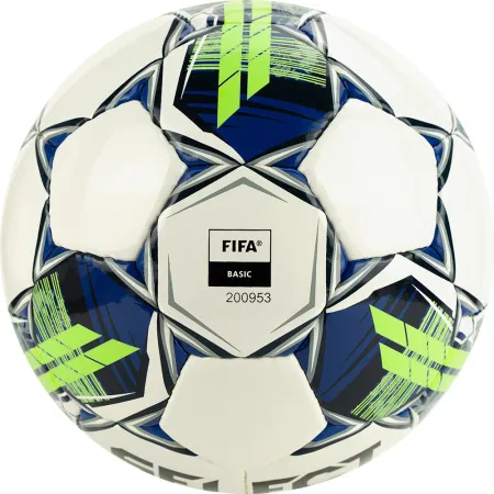 Мяч футзал. SELECT Futsal Master Shiny V22, 1043460004, р.4, Basic,32п, гл.ПУ, руч.сш,бел-син-зел за 7&nbsp;539.50 ₽ купить в Нижнем Тагиле