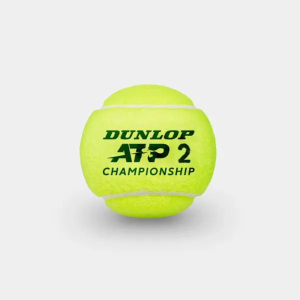 Мяч теннисный Dunlop ATP Championship 3B, 601626, уп.3ш, одобр. ITF, нат.резина,фетр. за 943.50 ₽ в Нижнем Тагиле