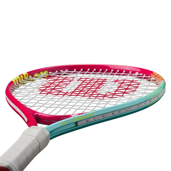 Ракетка б/т дет. Wilson Intrigue Jr 21, WR180510U, для дет.5-6лет, алюминий,со струн.,розово-бирюзов за 5&nbsp;271.70 ₽ в Нижнем Тагиле