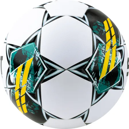 Мяч футб. SELECT Pioneer TB V23, 0865060005, р.5, FIFA Basic, 32п, ПУ, термосш, бело-зелено-желтый за 5&nbsp;684.80 ₽ купить в Нижнем Тагиле