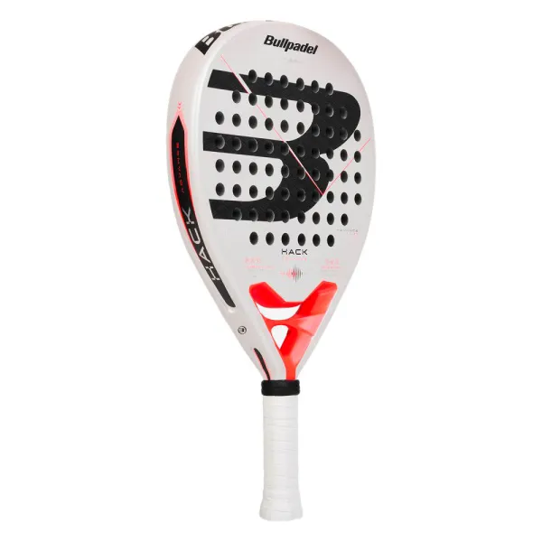 Ракетка для падела BULLPADEL Hack Advance, 494415, для проф. и любит, карбон, бело-черно-оранжевый за 18&nbsp;664.30 ₽ в Нижнем Тагиле