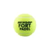 Мяч для падела Dunlop Fort Padel, 601555, уп.3 шт, FIP, сукно, нат.резина,желтый за 1&nbsp;135.60 ₽ купить в Нижнем Тагиле
