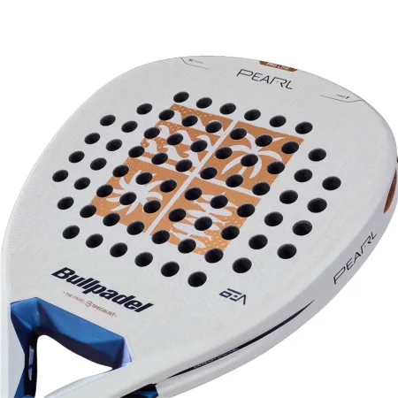 Ракетка для падела BULLPADEL Pearl 27, 497249, для проф-в, стекловолокно,карбон, бело-золотистый за 44&nbsp;319 ₽ купить в Нижнем Тагиле