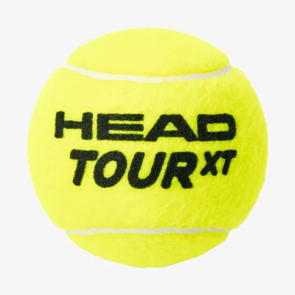 Мяч теннисный HEAD Tour XT 4B, 570824, уп.4 шт,одобр.ITF,сукно,нат.резина,желтый за 1&nbsp;489.20 ₽ в Нижнем Тагиле