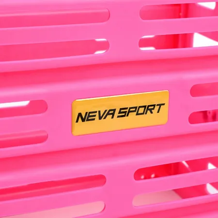 Корзина для теннисных мячей NEVA SPORT, UEA1_P, на 75 мячей, пластик, розовый за 5&nbsp;778.30 ₽ купить в Нижнем Тагиле