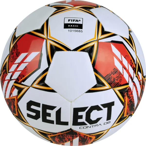 Мяч футб. SELECT Contra DB V23, 0854160300, р.4, FIFA Basic, 32 пан, ПУ, гибрид.сш, бел-чер-красн за 4&nbsp;455.70 ₽ в Нижнем Тагиле