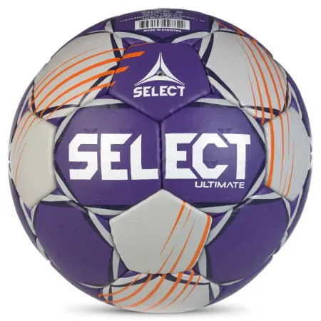 Мяч ганд. SELECT Ultimate Official EHF V24, 1612858999, Senior(р.3), EHF Appr, ПУ, руч.сш, фиол-сер за 15&nbsp;504 ₽ купить в Нижнем Тагиле