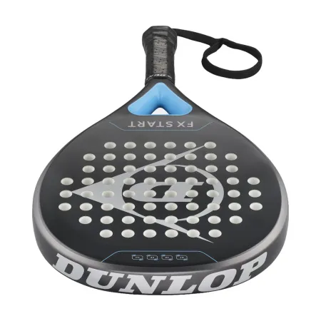 Ракетка для падела Dunlop FX Start, 10370737, для начинающих, гибрид, графит, черно-синий за 13&nbsp;175 ₽ купить в Нижнем Тагиле