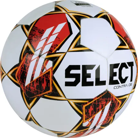 Мяч футб. SELECT Contra DB V23, 0854160300, р.4, FIFA Basic, 32 пан, ПУ, гибрид.сш, бел-чер-красн за 4&nbsp;455.70 ₽ купить в Нижнем Тагиле
