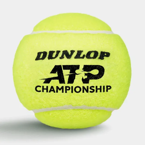 Мяч теннисный Dunlop ATP Championship 4B, 601627, уп.4ш, одобр. ITF, нат.резина,фетр. за 1&nbsp;242.70 ₽ в Нижнем Тагиле