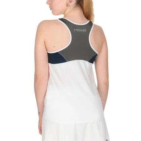 СЦ*Майка жен. HEAD Club 22 Tank Top W 814461-WHDB-L, р.L, 92% полиэстер, 8% эластан, белый за 3&nbsp;500.30 ₽ купить в Нижнем Тагиле