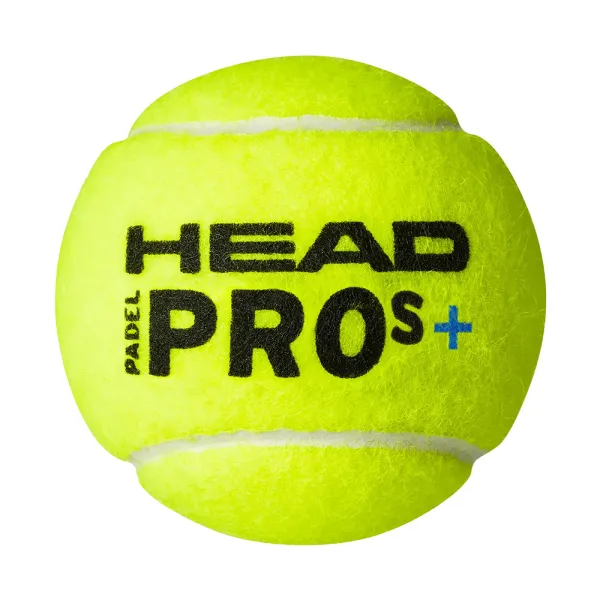 Мяч для падела HEAD Padel Pro S+, 540303, уп.3 шт, FIP Approved, войлок,нат.резина,желтый за 933.30 ₽ в Нижнем Тагиле