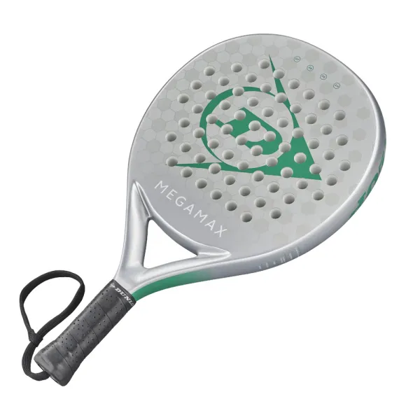 Ракетка для падела Dunlop Megamax Silver, 10370741, для начинающих, графит, серебристый за 11&nbsp;740.20 ₽ в Нижнем Тагиле