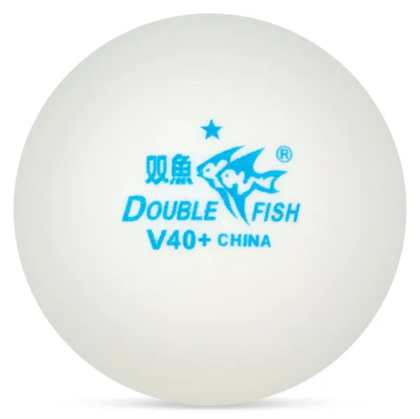 Мяч для наст. тенниса DOUBLE FISH 1* Ball, арт. V40+1, диам. V40+мм,плаcтик,упак.100 шт,белый за 4&nbsp;243.20 ₽ в Нижнем Тагиле