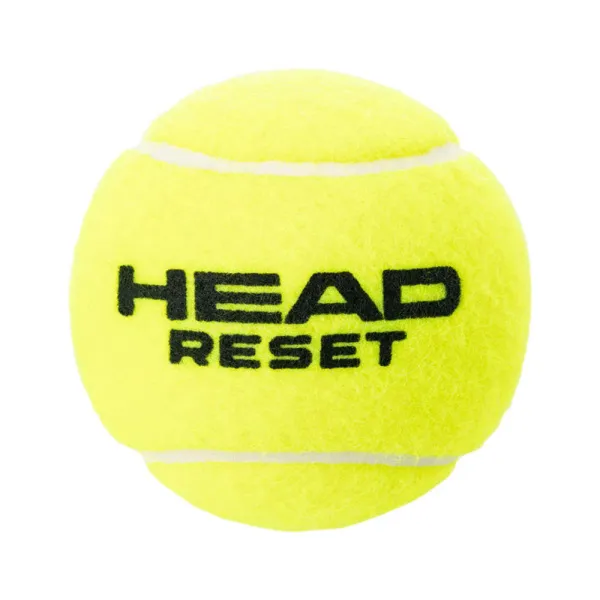 Мяч теннисный HEAD Reset 4B, 575034, крафт. упак.4 шт, половинное давление, фетр,нат.резина,желтый за 1&nbsp;055.70 ₽ в Нижнем Тагиле
