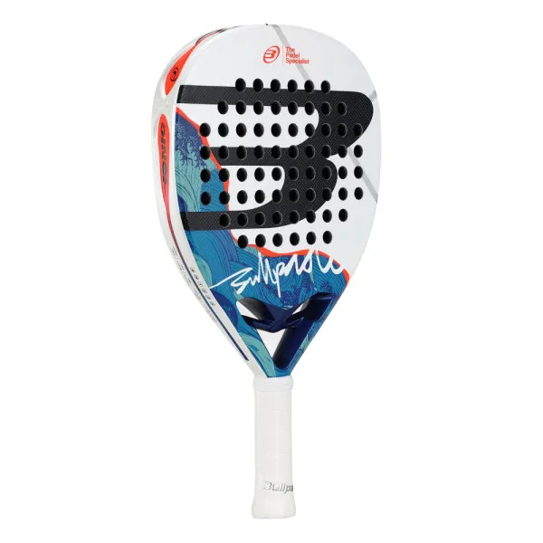 Ракетка для падела BULLPADEL Ionic Power 26, 494411, для продв. игроков, стекловолокно, сине-белый за 28&nbsp;944.20 ₽ в Нижнем Тагиле