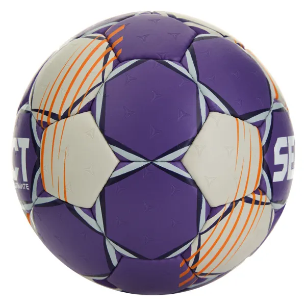 Мяч ганд. SELECT Ultimate Official EHF V24, 1612858999, Senior(р.3), EHF Appr, ПУ, руч.сш, фиол-сер за 15&nbsp;504 ₽ в Нижнем Тагиле