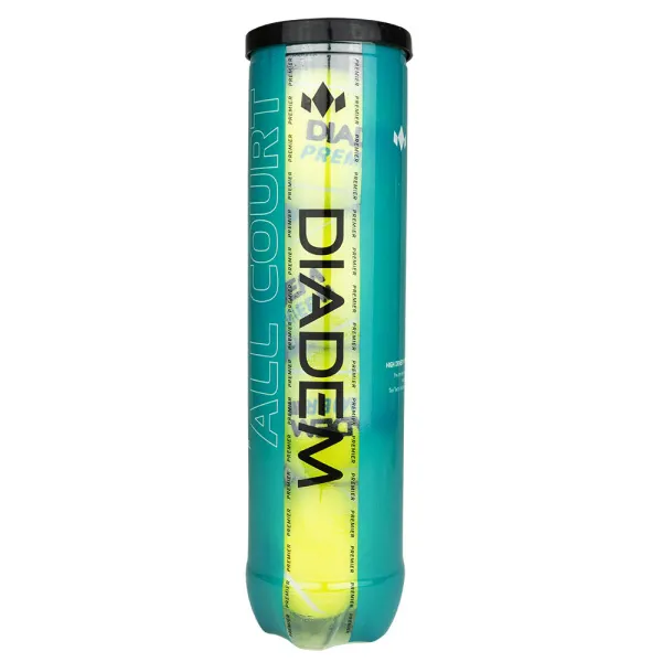 Мяч теннисный DIADEM Premier All Court 4B, BALL-4CASE-ALLCRT, уп. 4шт, одобр.ITF, фетр,желт за 996.20 ₽ в Нижнем Тагиле