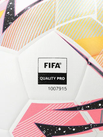 Мяч футзал PUMA Futsal 1, 08376301, р.4, FIFA Quality Pro, 32пан, ПУ, терм.сш, бело-розовый за 6&nbsp;502.50 ₽ купить в Нижнем Тагиле