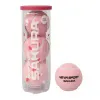 Мяч для падела NS Sakura, UAA2, уп.3 шт, сукно, нат.резина, розовый за 824.50 ₽ купить в Нижнем Тагиле