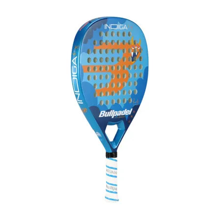 Ракетка для падела BULLPADEL Indiga Jr Boy 26, 494422, для начинающих, стекловолокно,сине-оранжевый за 10&nbsp;480.50 ₽ купить в Нижнем Тагиле