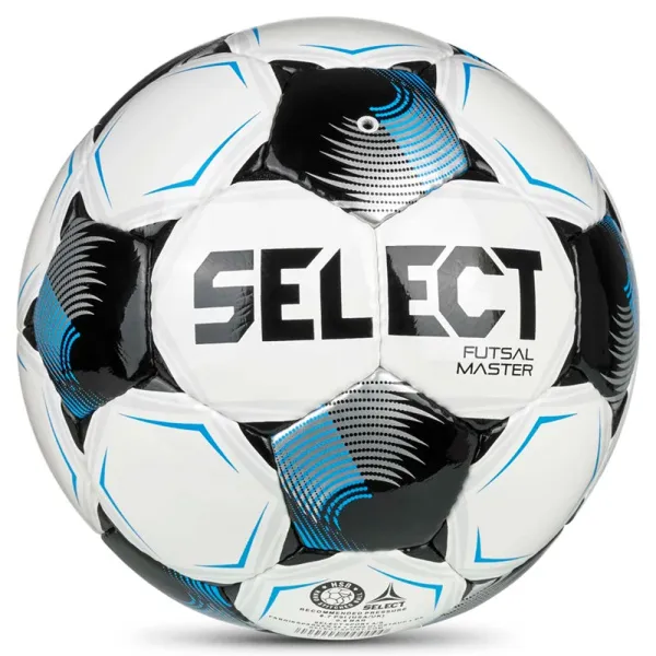Мяч футзал. SELECT Futsal Master V26, 1043471003, р.4, Basic,32п, гл.ПУ, руч.сш,бело-сине-черный за 7&nbsp;031.20 ₽ в Нижнем Тагиле