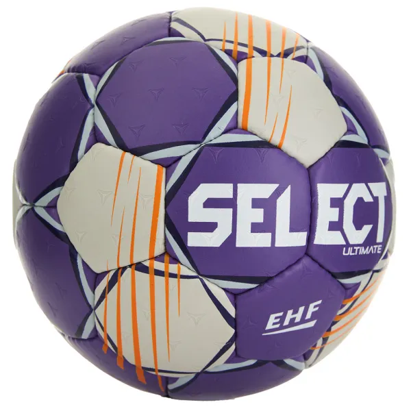 Мяч ганд. SELECT Ultimate Official EHF V24, 1612858999, Senior(р.3), EHF Appr, ПУ, руч.сш, фиол-сер за 15&nbsp;504 ₽ в Нижнем Тагиле