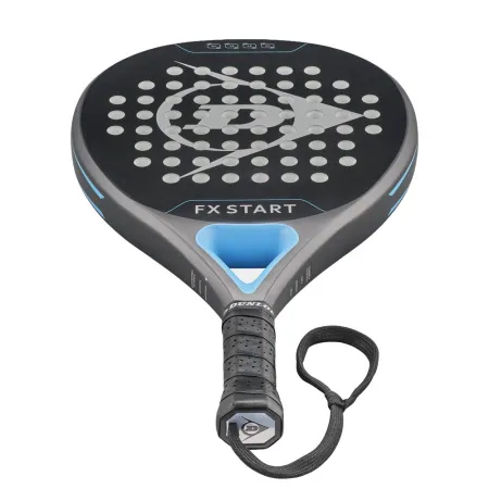 Ракетка для падела Dunlop FX Start, 10370737, для начинающих, гибрид, графит, черно-синий за 13&nbsp;175 ₽ купить в Нижнем Тагиле